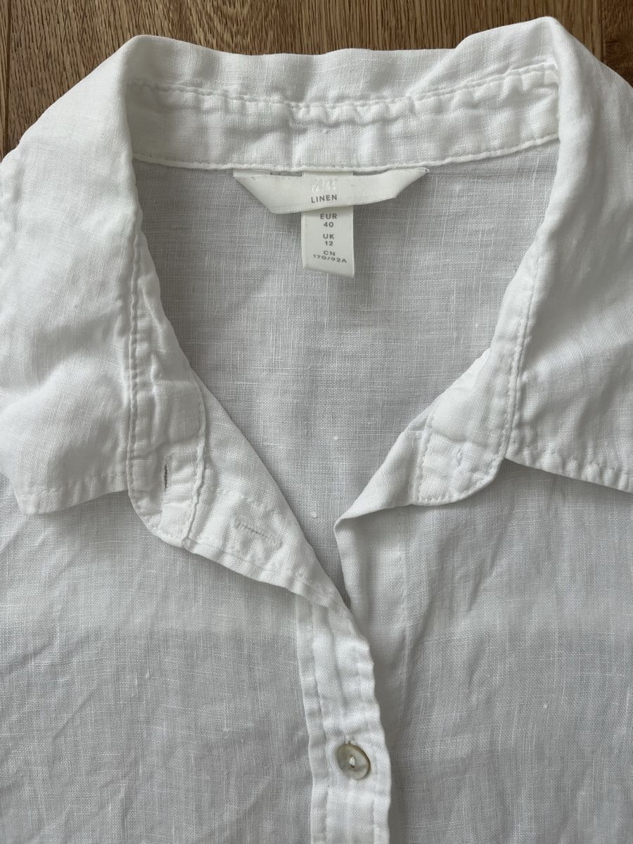 H&M Camicette: H&M Leinenshirt, Gr. 40 – Usato da Interlaken venduto da fbnscl 1