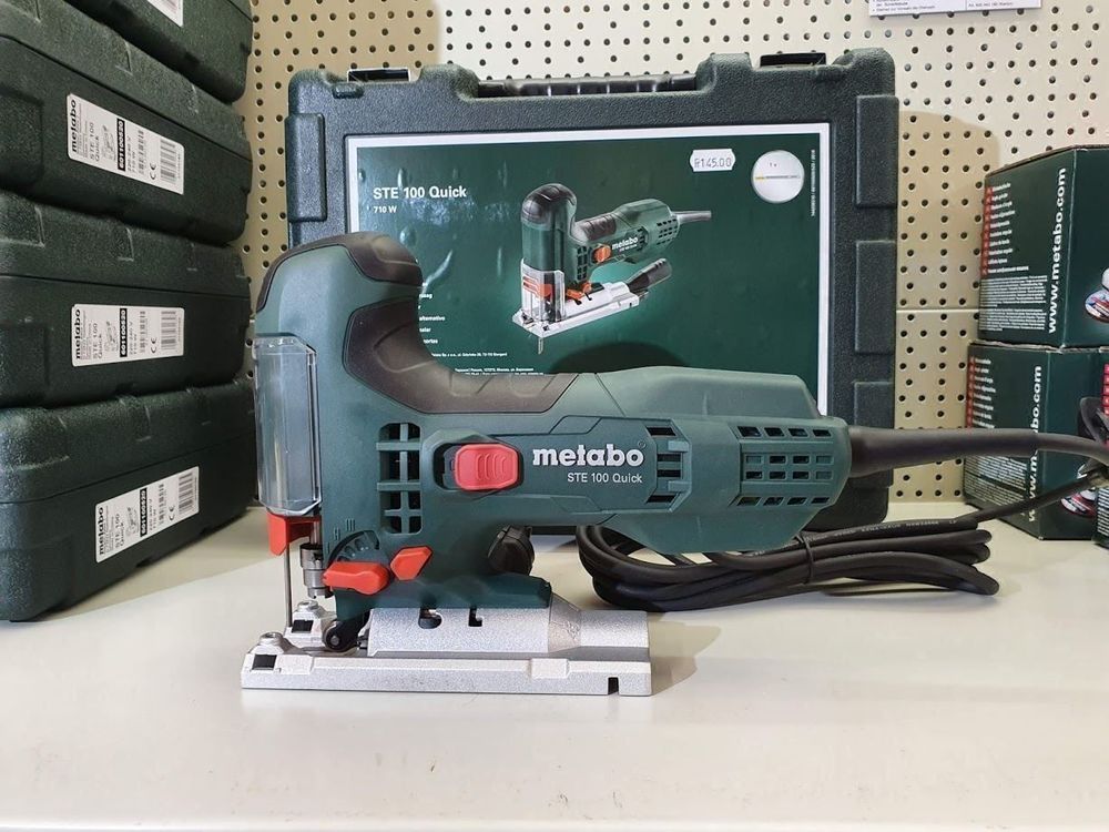 Metabo STE 100 QUICK SET Decoupeerzaag incl. 20 decoupeerzaagbladen in koffer - 710W - T-greep - variabel