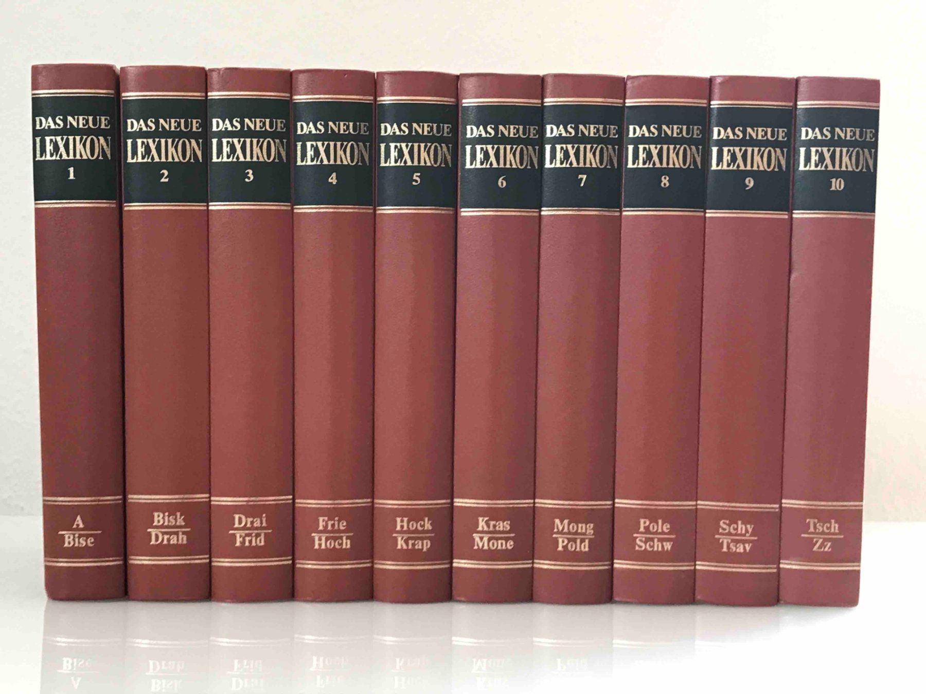 Bücher: Das neue Lexikon - 10 Bände – Gebraucht aus Zürich von oso04