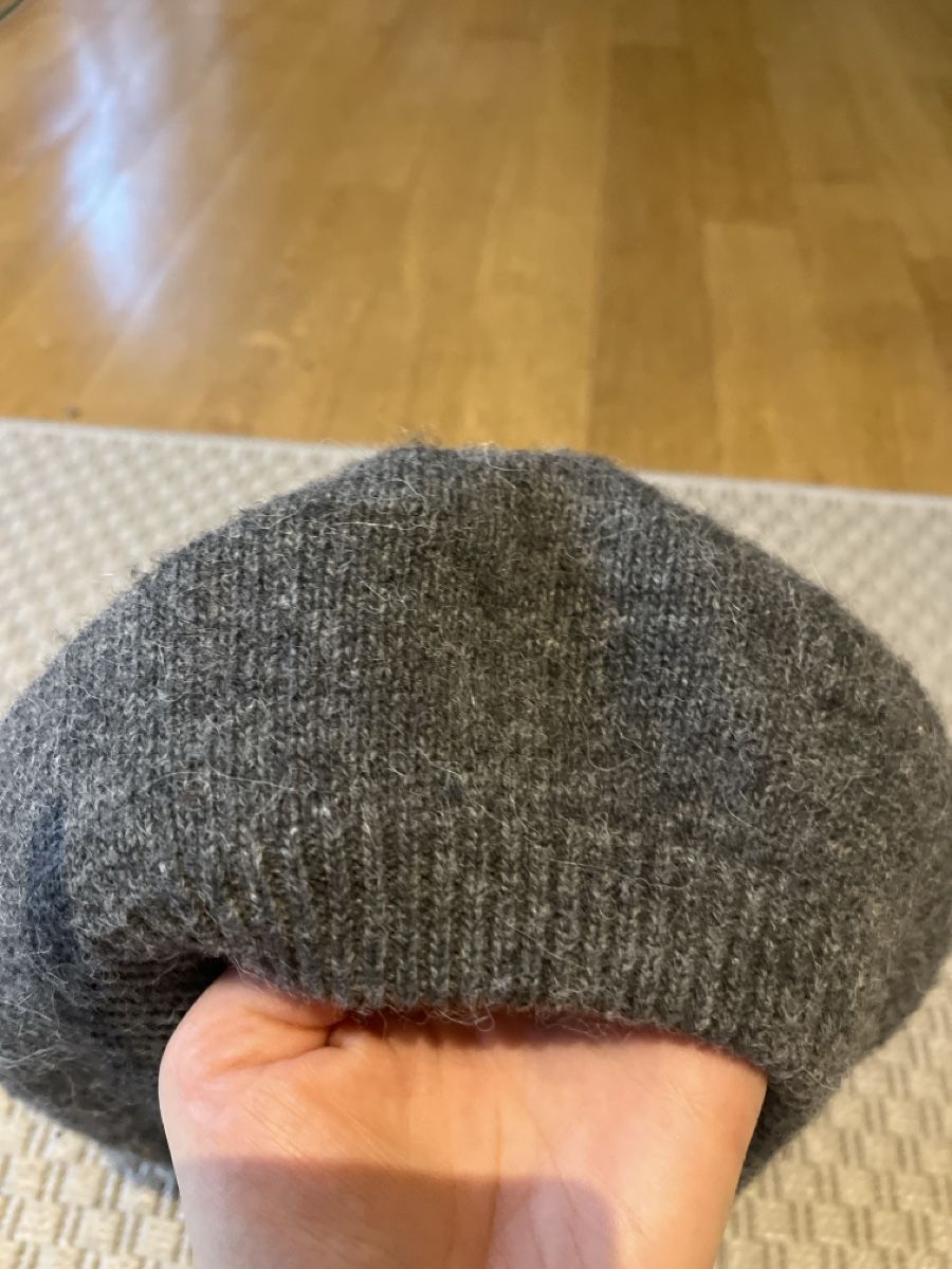 Hüte, Mützen & Caps: Beret aus Wolle, grau,  – Gebraucht aus Solothurn von Bobesch08 1