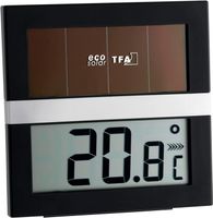 TFA Digital Solar Thermometer Innen-Aussen ECO SOLAR 30.1038