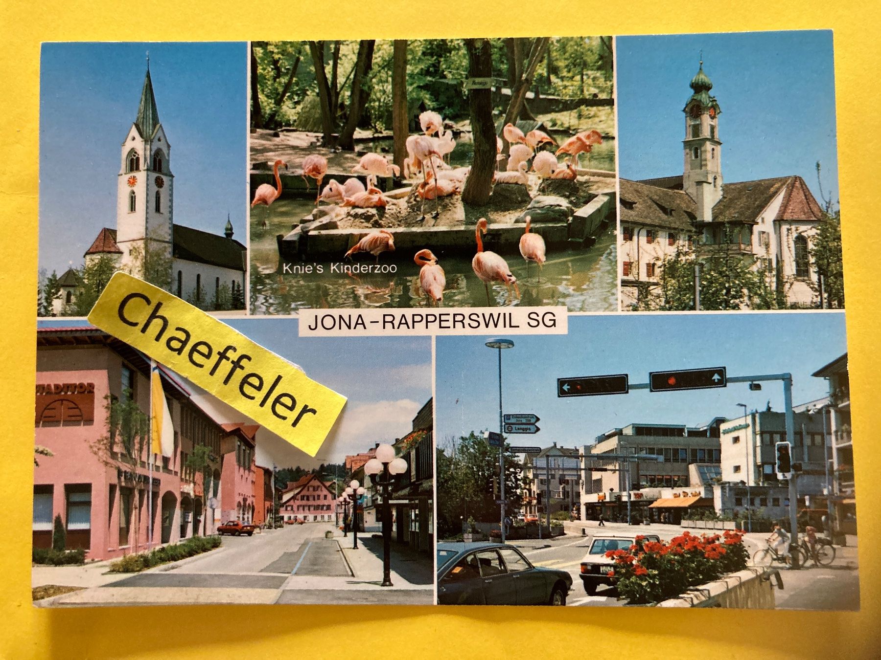 Ansichtskarten: Jona-Rapperswil SG – Gebraucht aus Zürich von Chaeffeler