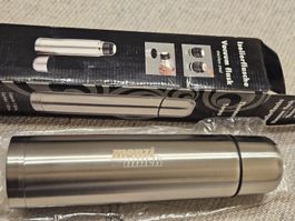 Menzi Muck Thermosflasche 1.0L, Edelstahl, NEU & OVP!