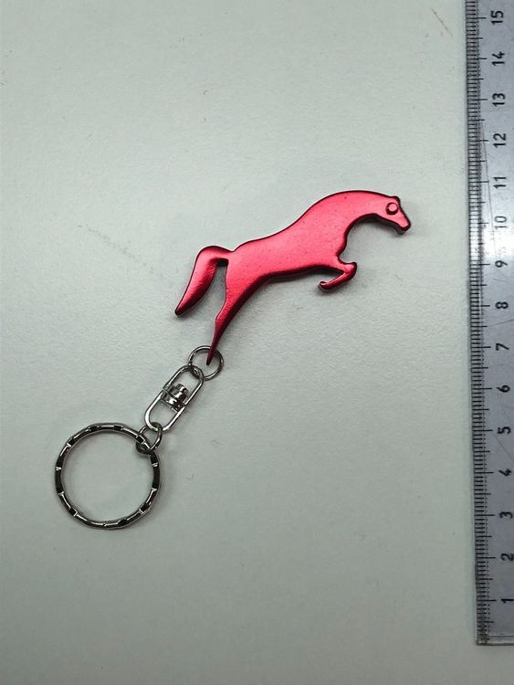 Hunde-Schlüsselanhänger Aus Metall - Rottweiler Design - 35x28mm