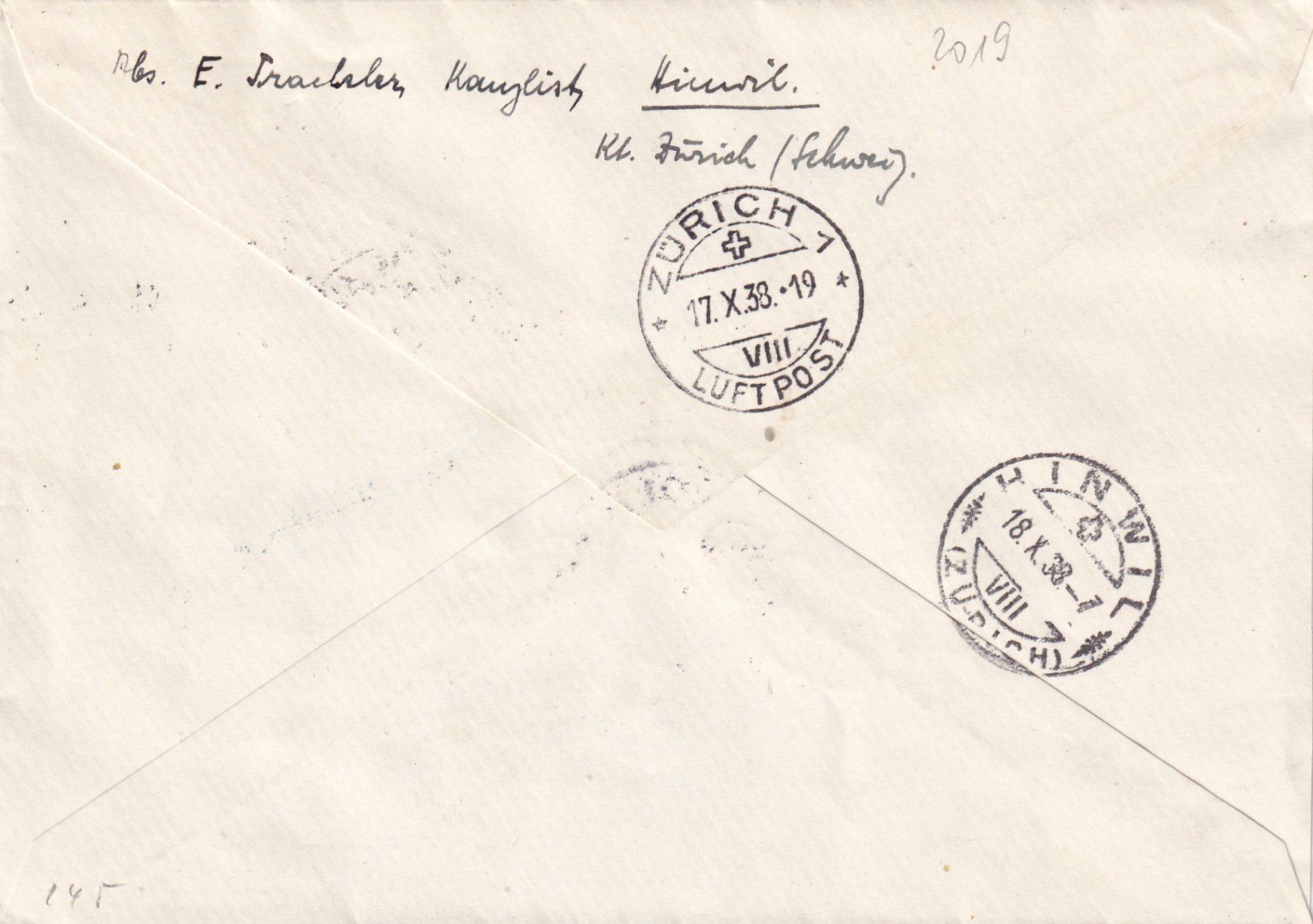 Alle Briefmarken: Flugpost – Gebraucht aus Birsfelden von chr_yq2g 1