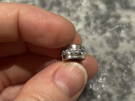 Pandora Clip Charm mit Zirkonia 💎 925 Silber ✨