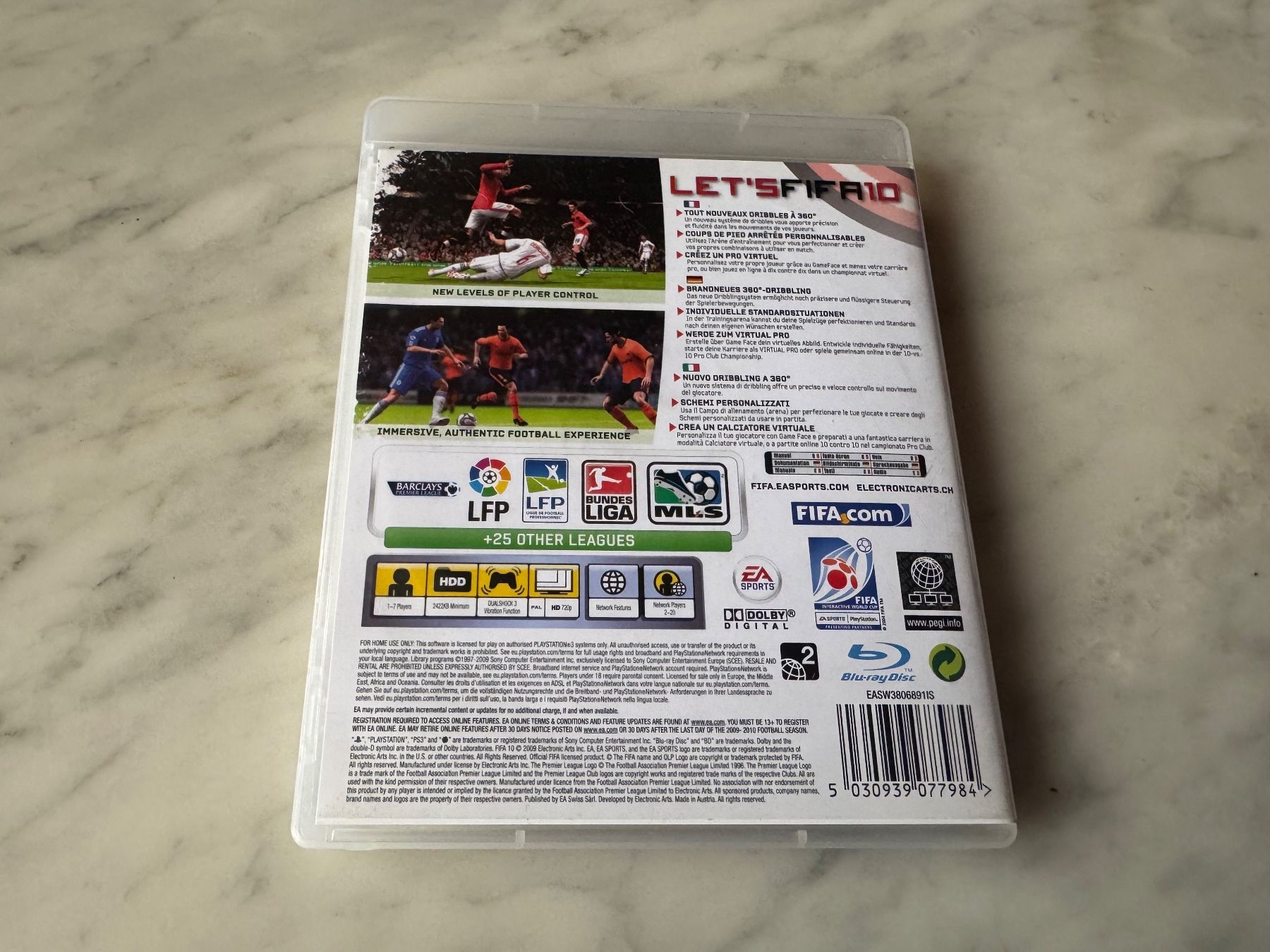 Sony Jeux: FIFA 10 SPIEL FÜR PS3 – D'occasion à hägendorf par twilightprincess 2