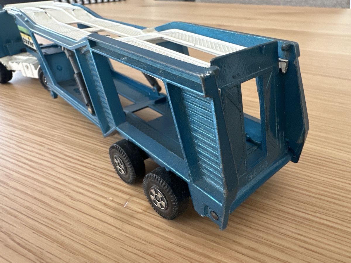 Matchbox Modellautos: MATCHBOX K-10 CAR TRANSPORTER  1985 – Gebraucht aus Sennwald von HARO-Import 2
