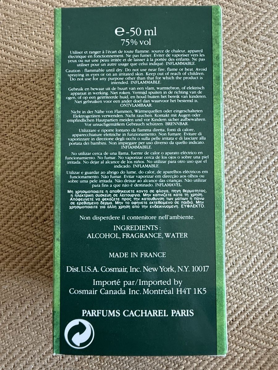Cacharel Profumi & Eau de Toilette: Eau de Parfum CACHAREL PARIS Eden 50ml – Usato da Konolfingen venduto da petzipetz 2