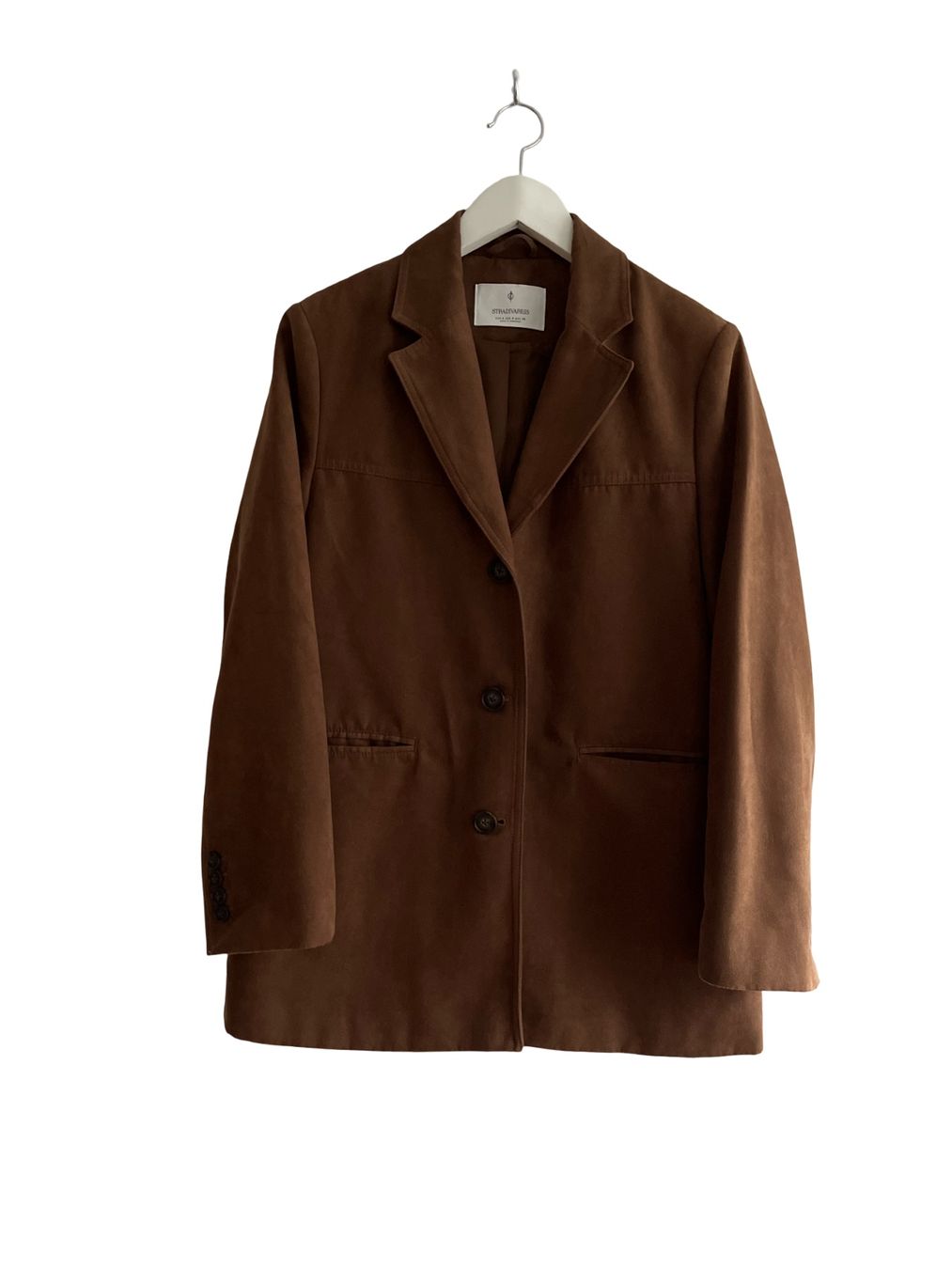 Stradivarius Giacche: STRADIVARIUS cooler Blazer im Wildlederimitat – Usato da Jona venduto da vanessasupermarket20 2