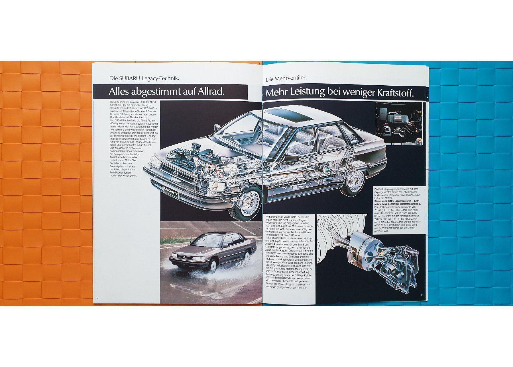 Riviste & Magazine: SUBARU LEGACY 1989 - Prospekt / Katalog – Nuovo (secondo la descrizione) da Viganello venduto da CARLiteratur 5