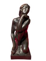 Vintage Bronze JOAN CLARÀ AYATS- Unique Art Piece