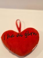 Plüsch Herz I ha di gärn