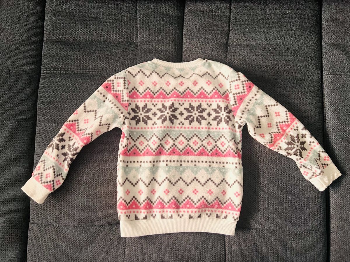 Maglioni & Felpe: Winterlicher Kinderpullover mit Norwegermuster, Grösse 116 – Usato da Dietikon venduto da Laiijka 1