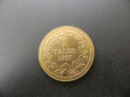 Medaille Zofingen 1 Taler 1987