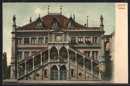 AK Bern, Rathaus, 1908