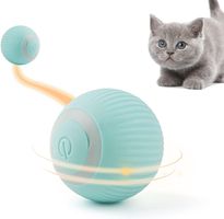 Ball witziges Katzenspielzeug vibriert leuchtet rollt