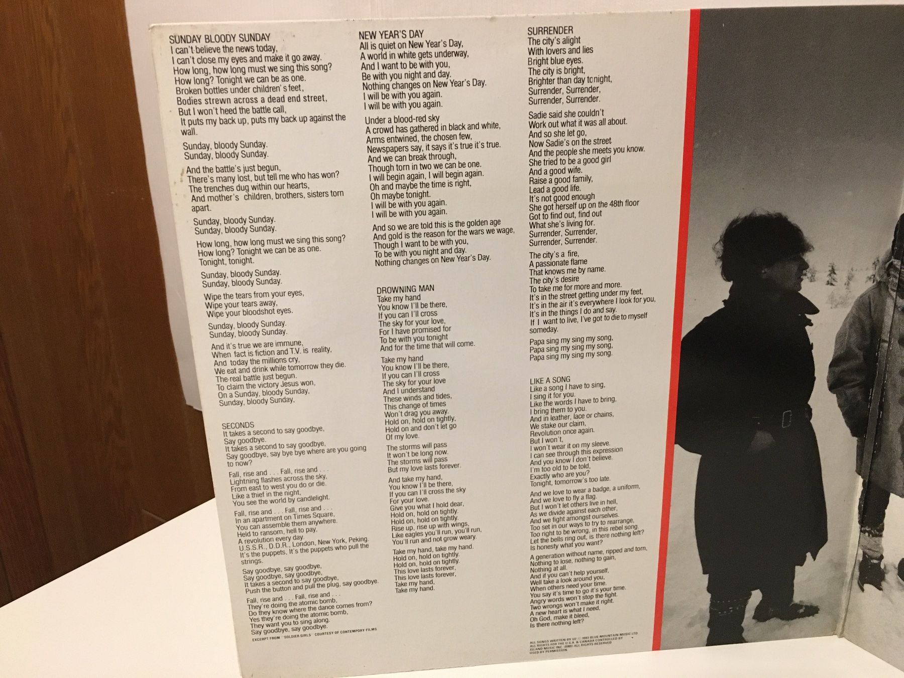 Dischi in vinile: Schallplatte - U2 - WAR - Island Records - 1983 – Usato da Andwil SG venduto da Rainboli 5