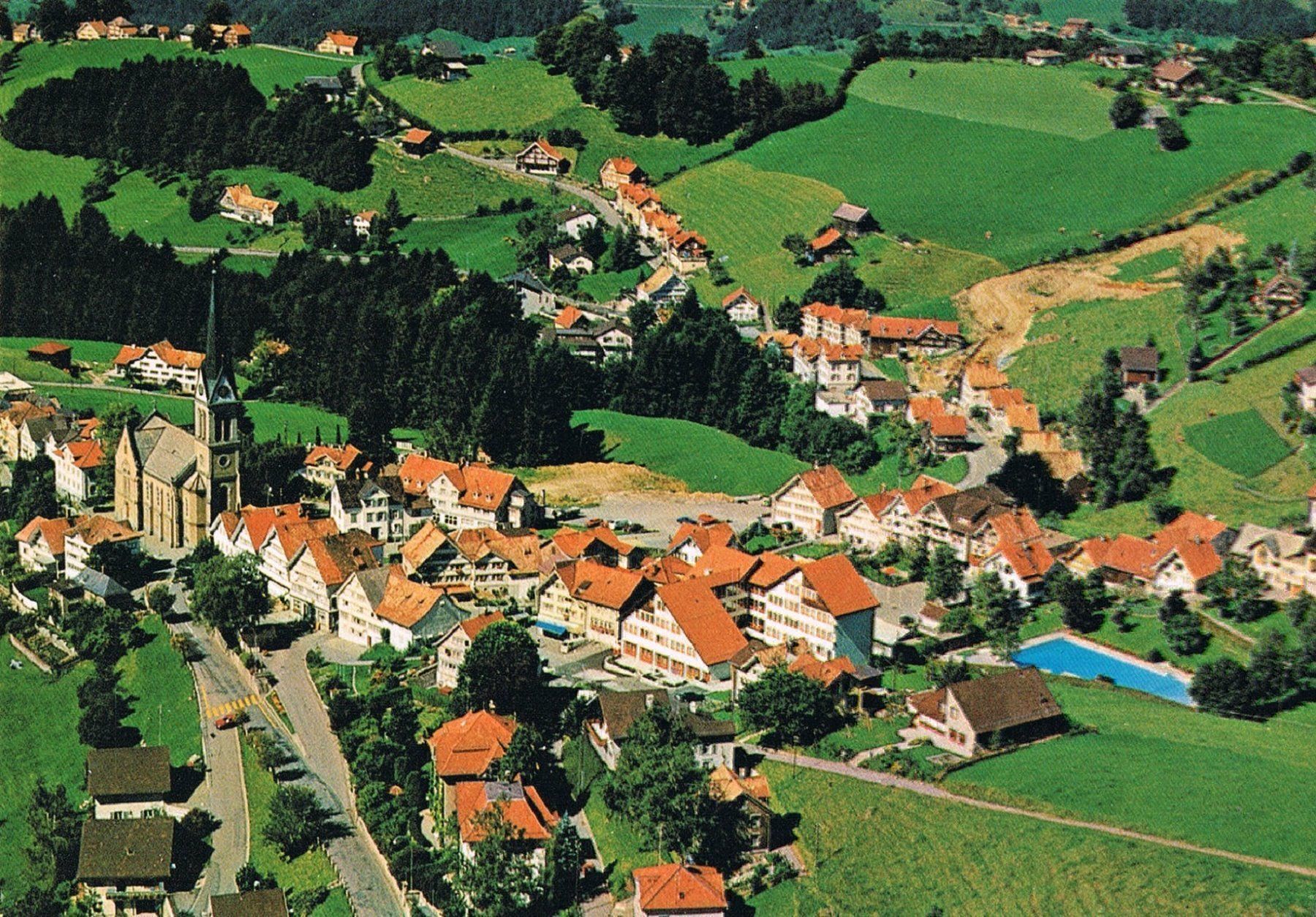 Cartoline postali: REHETBEL / AR, Flugaufnahme – Nuovo (secondo la descrizione) da Buchs AG venduto da Baerfisch