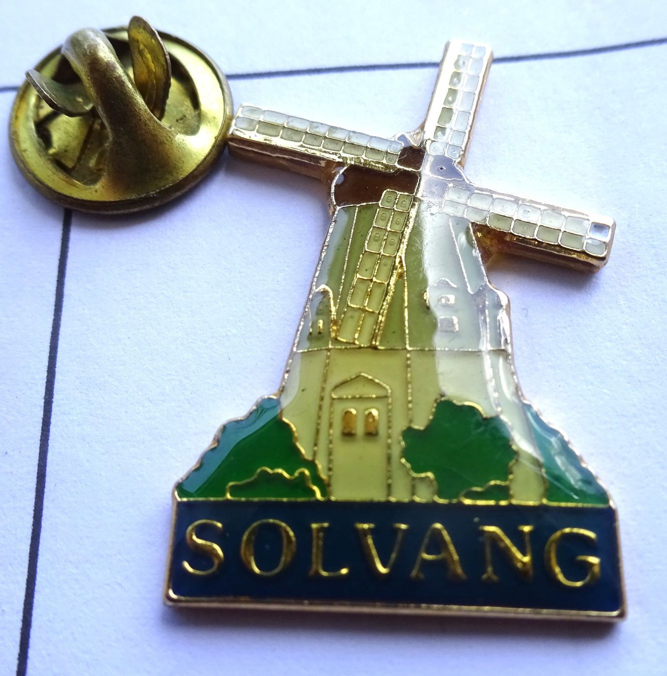 Placchette & Badge: Pin Windmühle  SOLVANG – Usato da Utzenstorf venduto da BUtter81