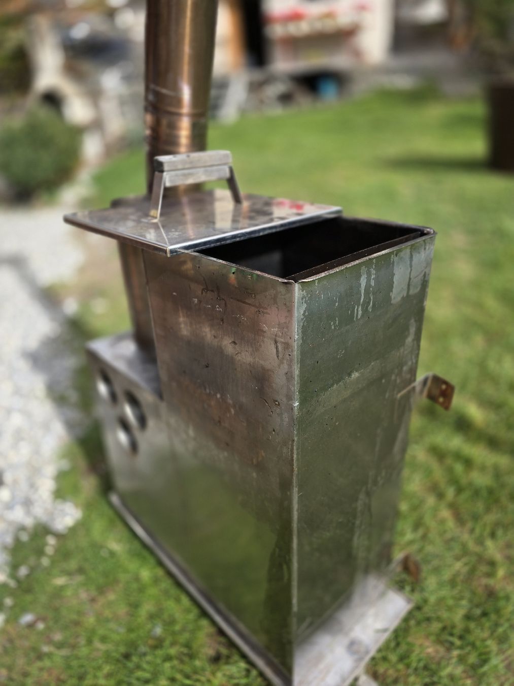 Altri mobili d'antiquariato: Holzofen zum Badetopf – Usato da Molinis venduto da kippie01 1