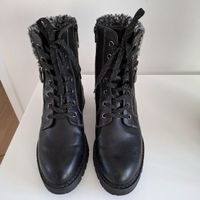 Winter Boots, Schwarz, Gefüttert, Grösse 38, Neuwertig