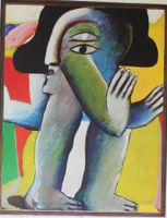 Horst Antes 1936 Zweiäugige Figur 1973 Franz Hanfstaengl