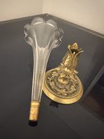 Antike Kristallvase – Napoleon III Stil – 19. Jh.– Vergoldet