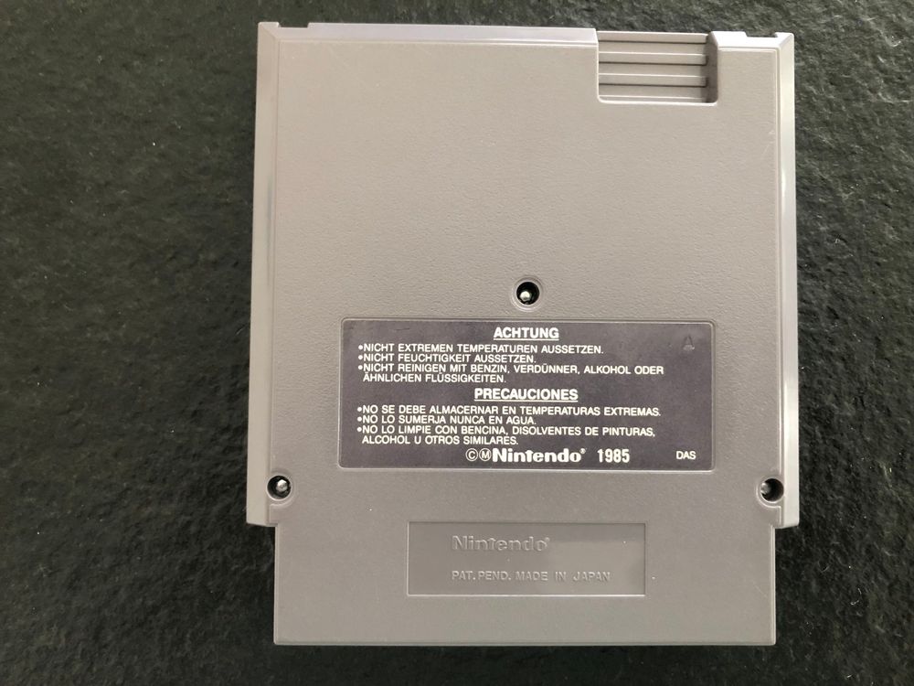 Nintendo Giochi: NES Game Super Mario Bros 1, Pal B – Usato da Turbenthal venduto da Shakespeare-80 1