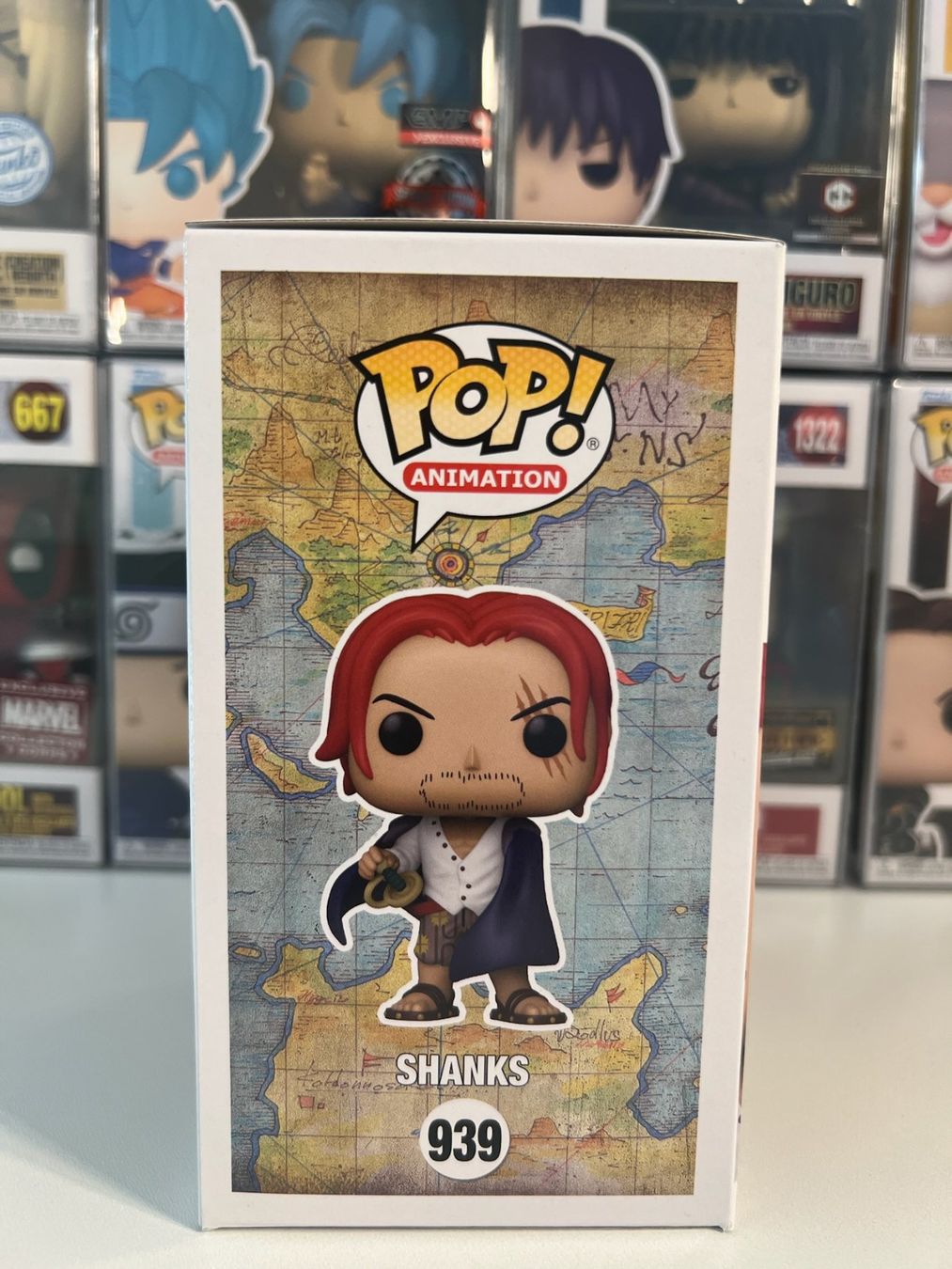Funko Statuette: Funko POP! Animation One Piece Shanks Edition Limitée – Nuovo e nell'imballaggio originale da Le Mouret venduto da perfectbijou 1