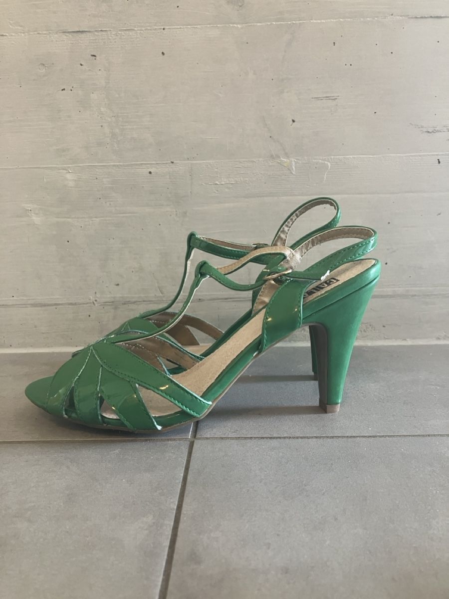 Scarpe da donna: Sandales vertes Calando, taille 40 – Nuovo e nell'imballaggio originale da Fey venduto da Copsnouille 2
