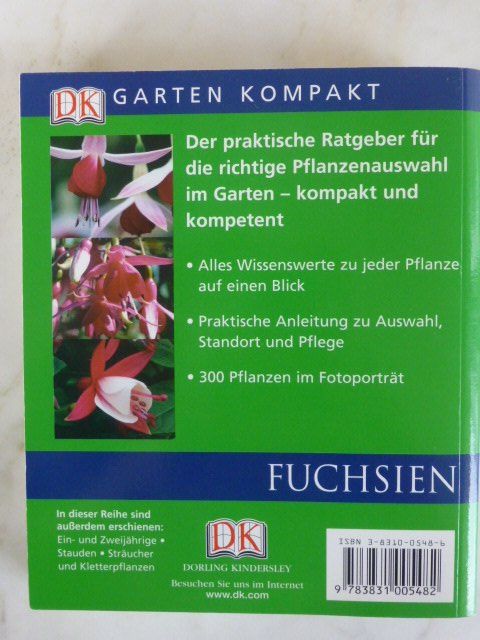 Libri: Fuchsien Pflanzenratgeber - Garten kompakt – Usato da Füllinsdorf venduto da Kapellie 2