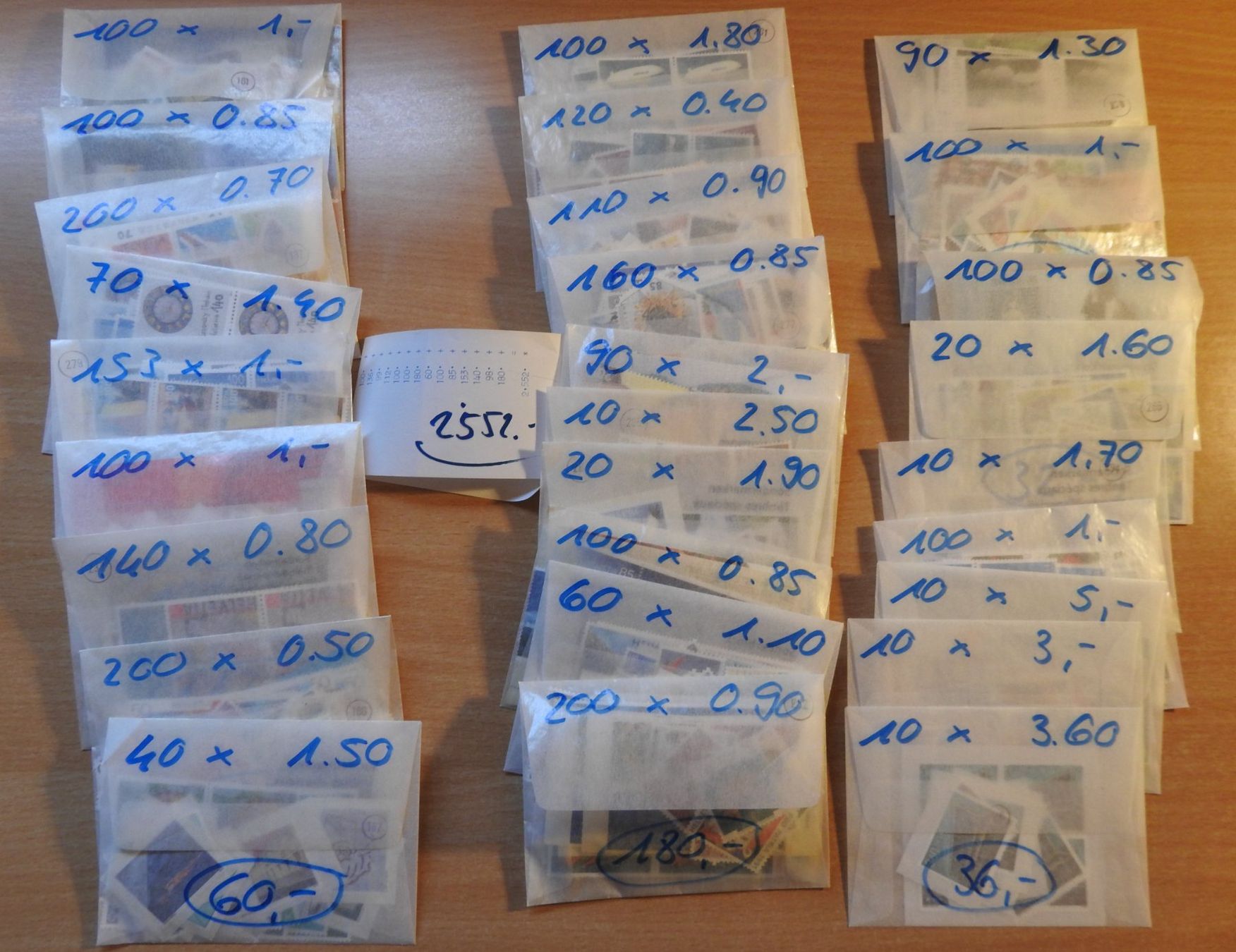 Tutti i francobolli: Frankatur CH gemischt, CHF 2`552.- – Usato da Rain venduto da Sterne13
