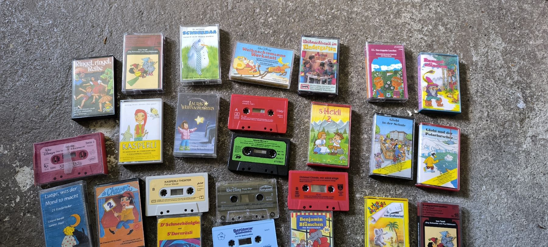Musicassette: 38 Kassetten, Kindergeschichten – Usato da Kölliken venduto da Blueaebi 1