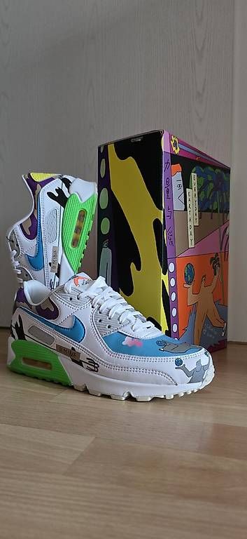 Herrenschuhe: NIKE AIR MAX 90 FLYLEATHER RUOHAN WANG – Neu und originalverpackt aus Bremgarten b. Bern von lip_mjq5