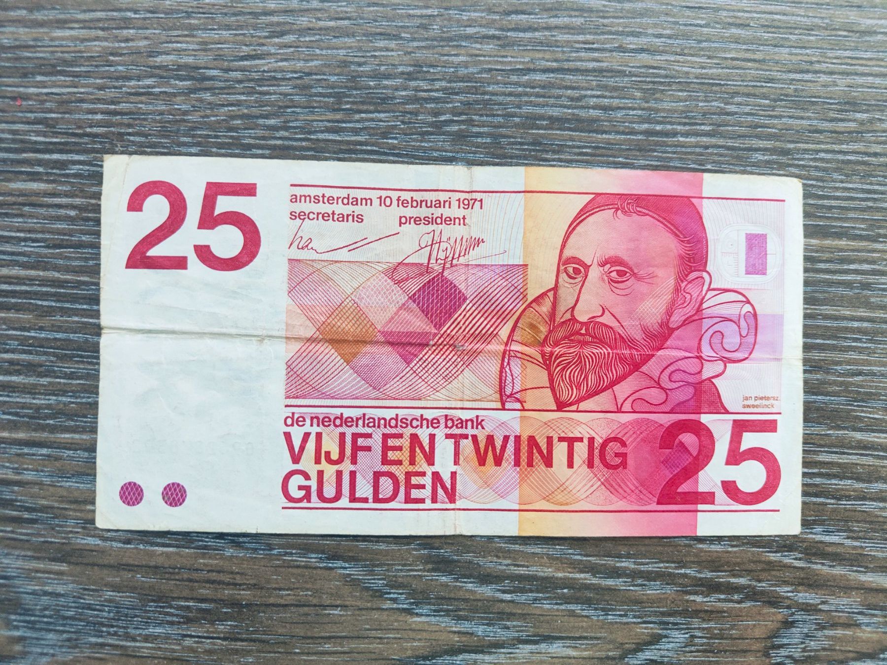 Banconote: Niederlande 25 Gulden 1971 !!!!!!! – Nuovo (secondo la descrizione) da Flaach venduto da Lonzo99