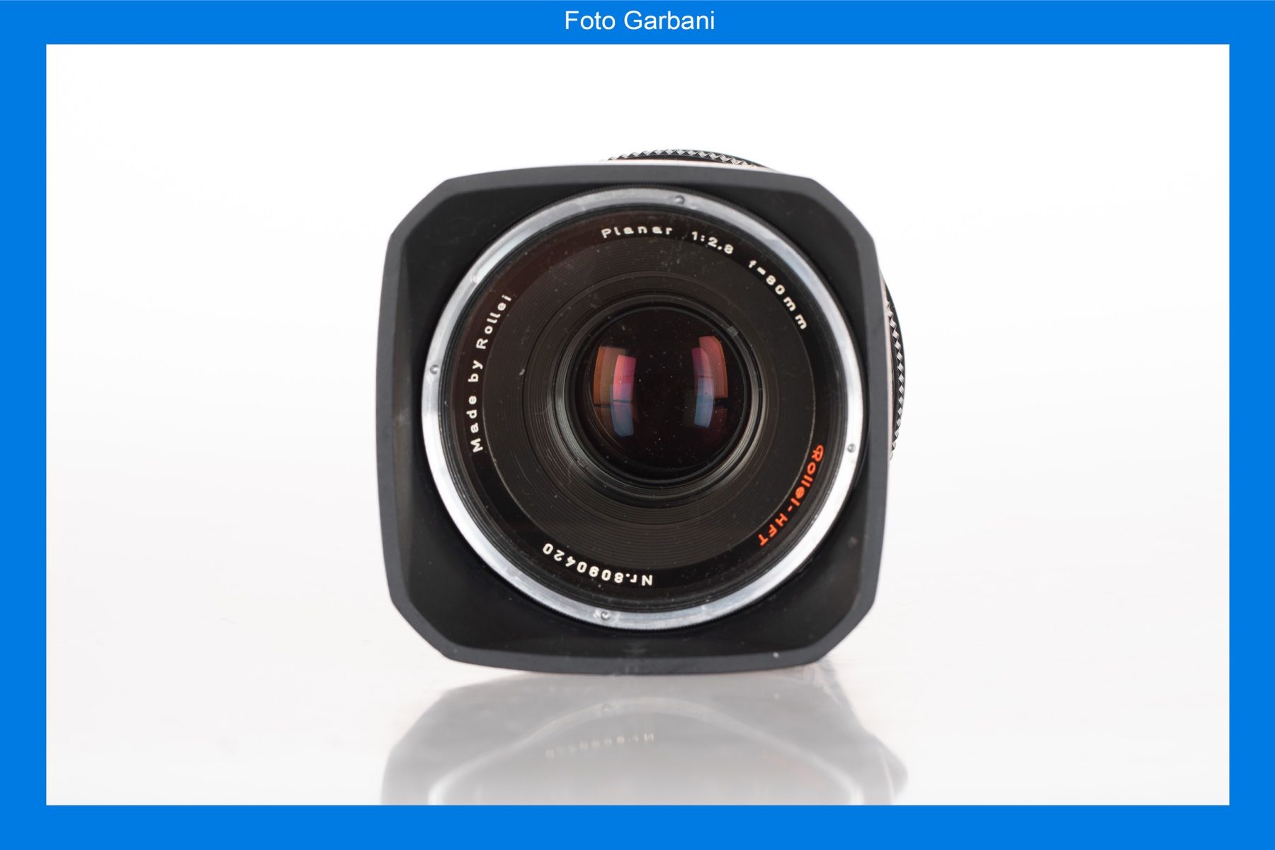 Rollei Obiettivi: Rollei Planar 80mm f2.8 HFT – Usato da Muralto venduto da FotoGarbani 2