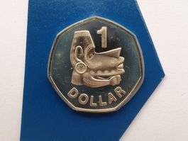 1 Dollar 1977 PM PP Salomon Inseln