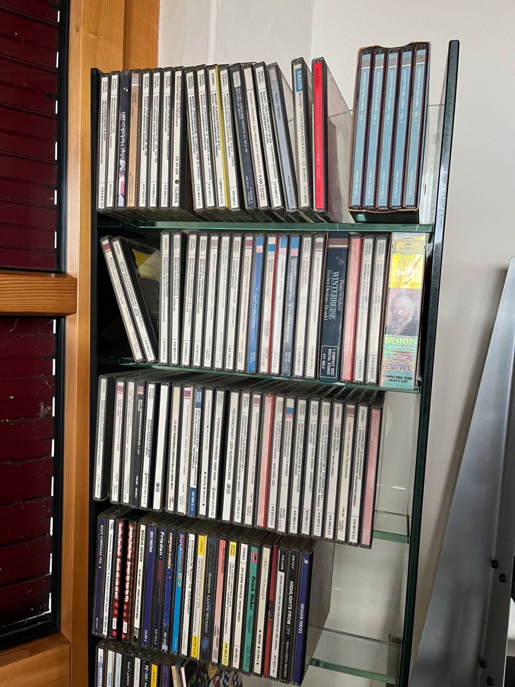 Regale: CD-Gestell aus Glas – Gebraucht aus Illnau von 18yellow 3
