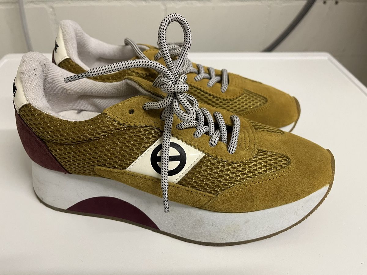 Scarpe da donna: Senfgelbe NO NAME Sneaker Gr. 38 – Usato da Zürich venduto da Luca-g79