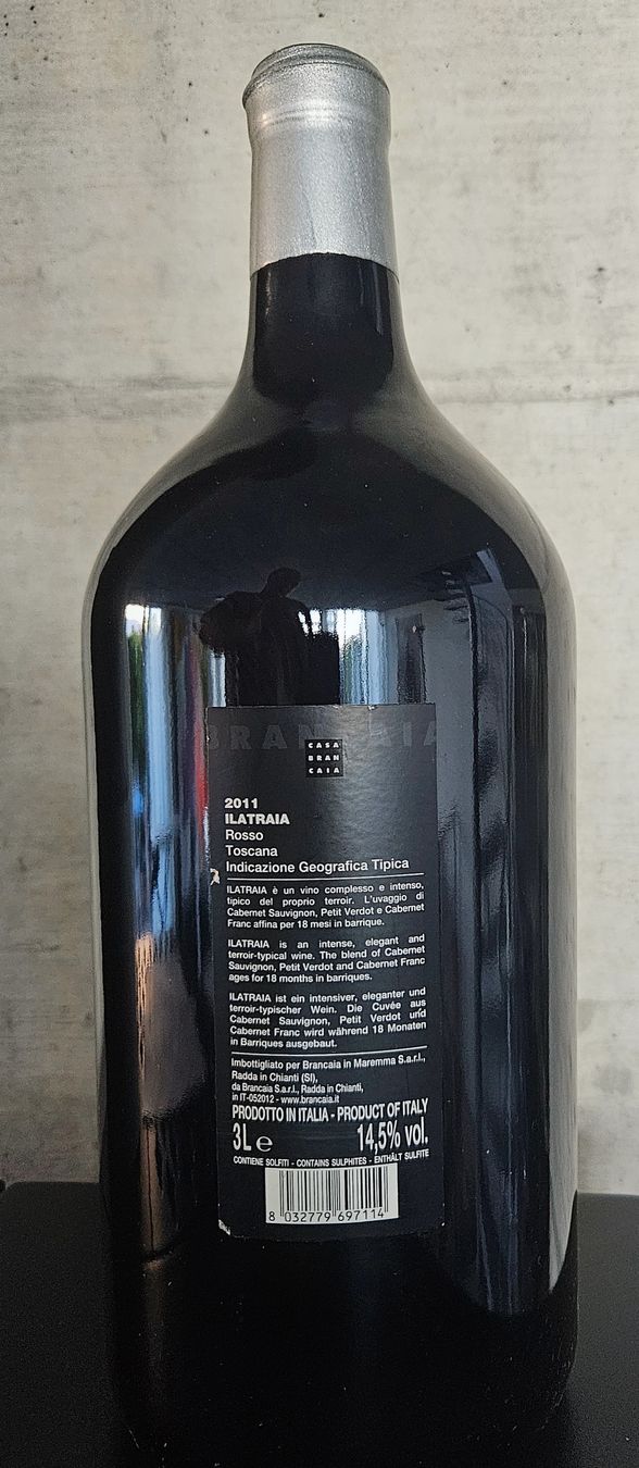 Vino: BRANCAIA ILATRAIA 2011/ 3L 14.5% – Nuovo (secondo la descrizione) da Rieden AG venduto da mar_97nb 1
