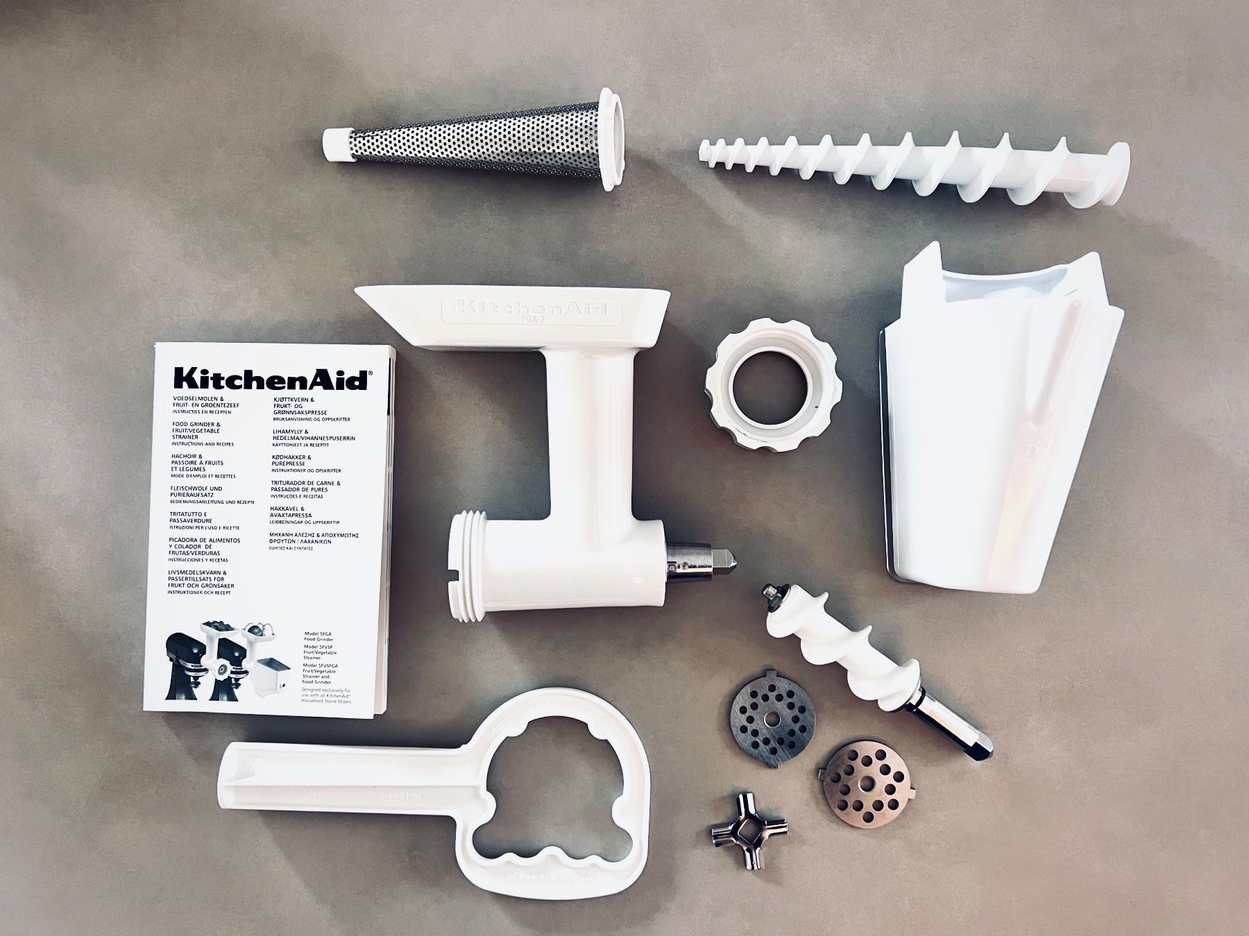 Kitchenaid Elettrodomestici da cucina: NEU: Kitchenaid Fleischwolf und Pürieraufsatz – Nuovo (secondo la descrizione) da Winkel venduto da Soletto2000 4