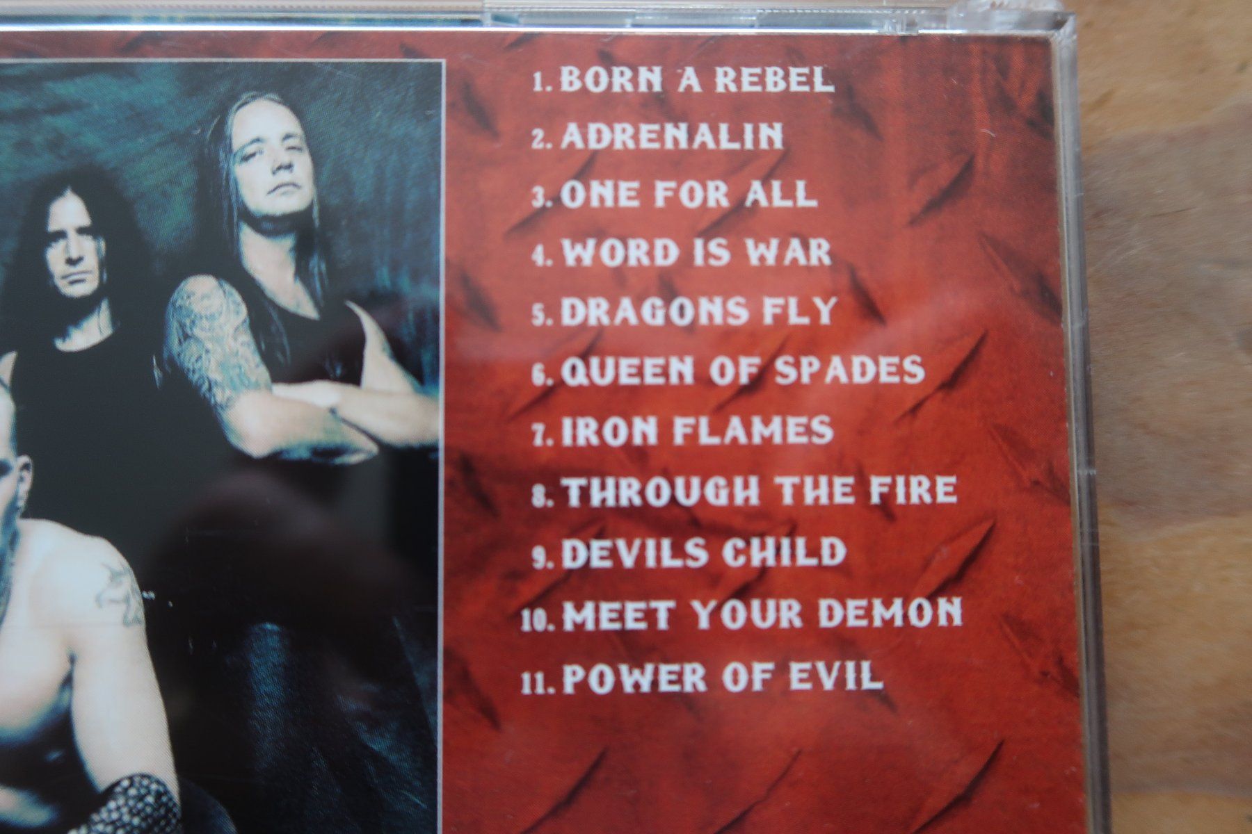 CD: REBELLION - BORN A REBEL - CD – Usato da Basel venduto da Patiscat 2