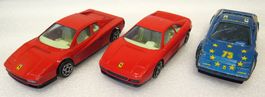 1:43 3 Ferrari von Bburago
