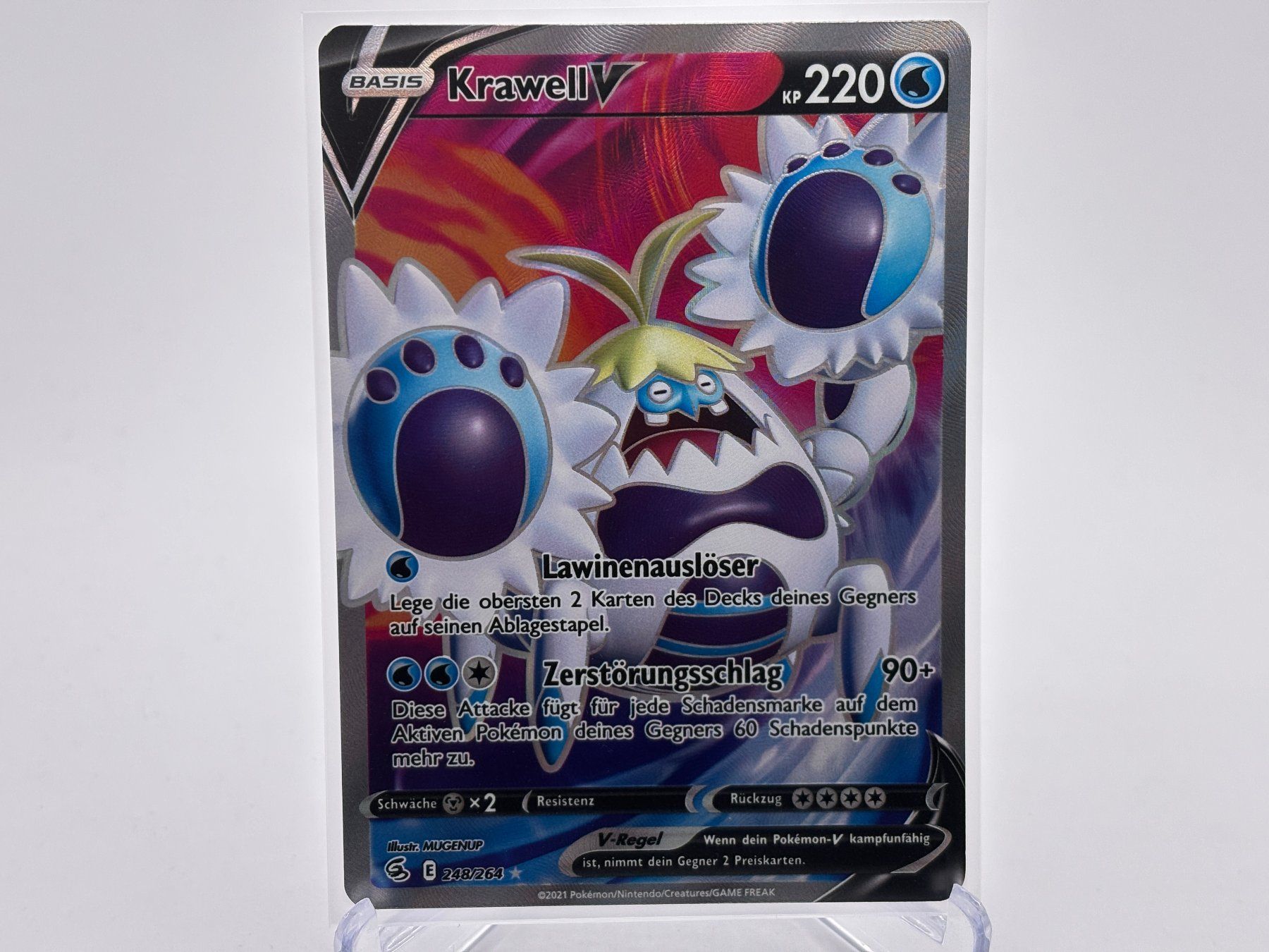 Pokémon Carte collezionabili: Fusionsangriff - Krawell V  (FST 248) - DE – Nuovo (secondo la descrizione) da Allschwil venduto da Bullach