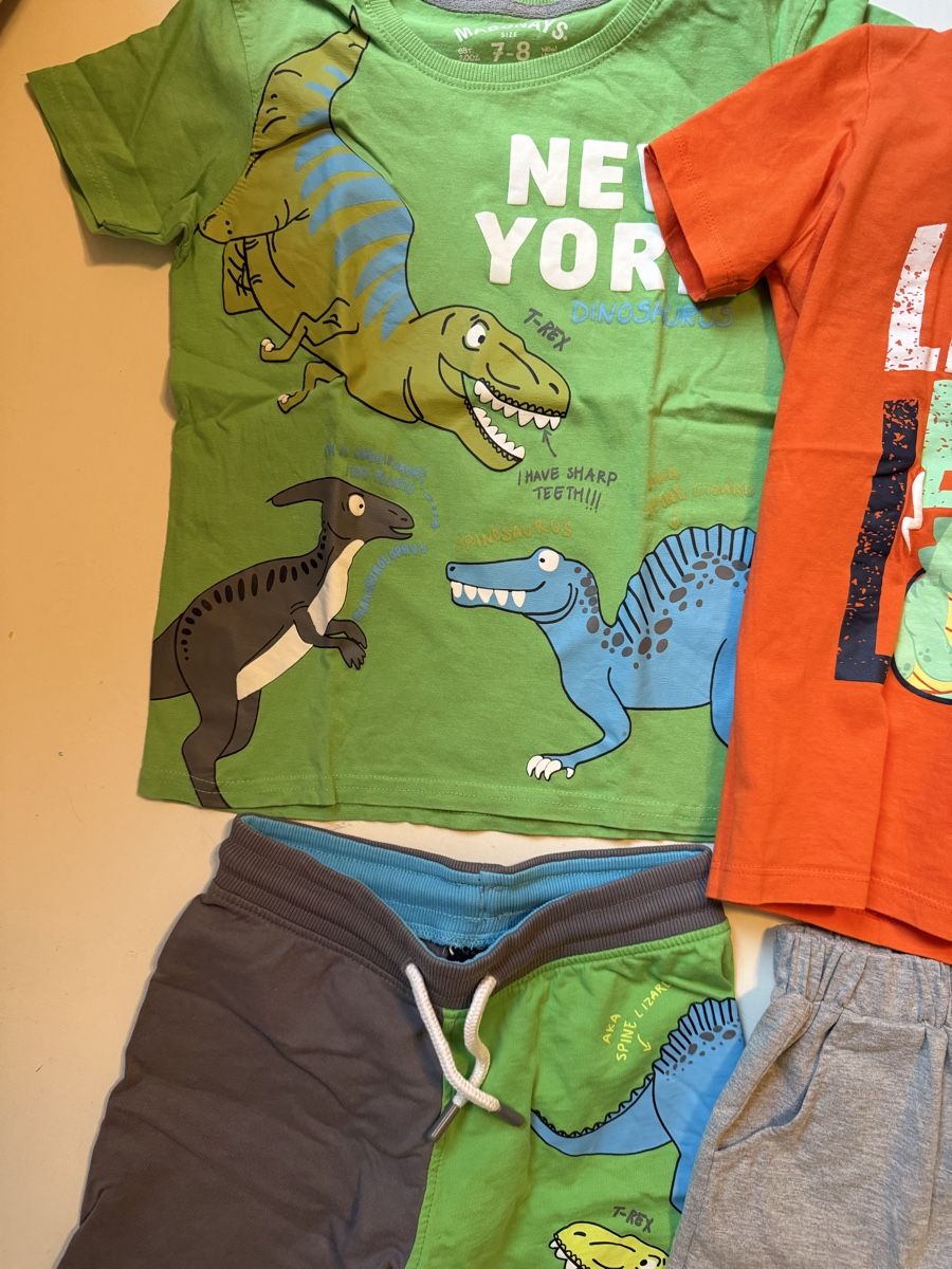 Hemden, T-Shirts & Polos: Kinderkleider Set Gr. 122 - Dinosaurier Motive – Neu (gemäss Beschreibung) aus Zürich von Agave_Sue 4