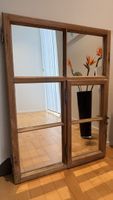 Spiegel, in Fenster-Holzrahmen, Vintage, Top!