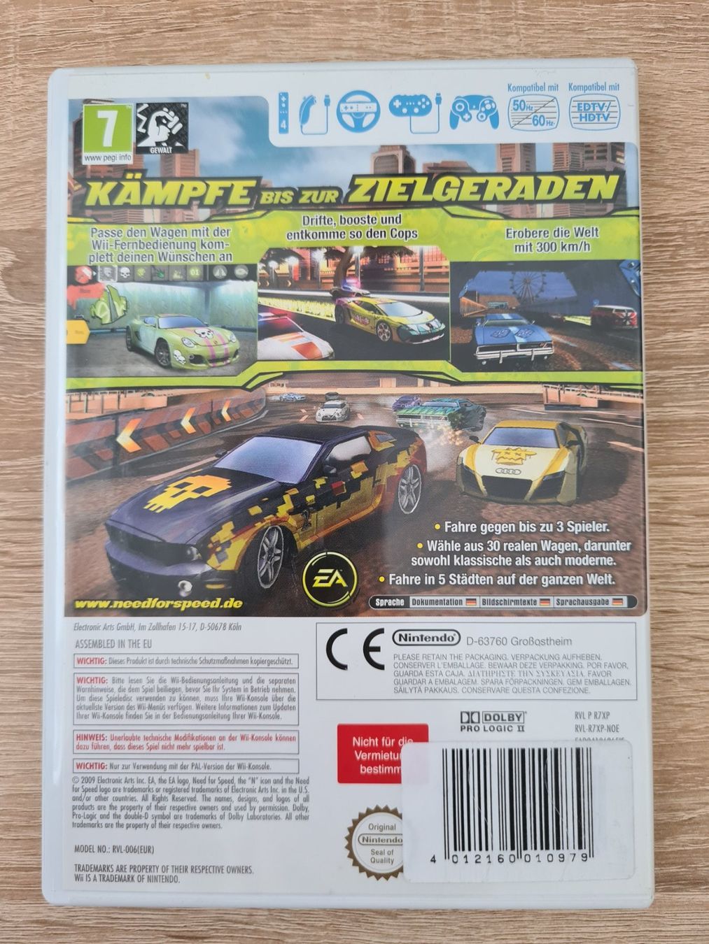 Giochi: Need For Speed Nitro (German Cover) - Wii – Usato da Carouge GE venduto da Gasco 1