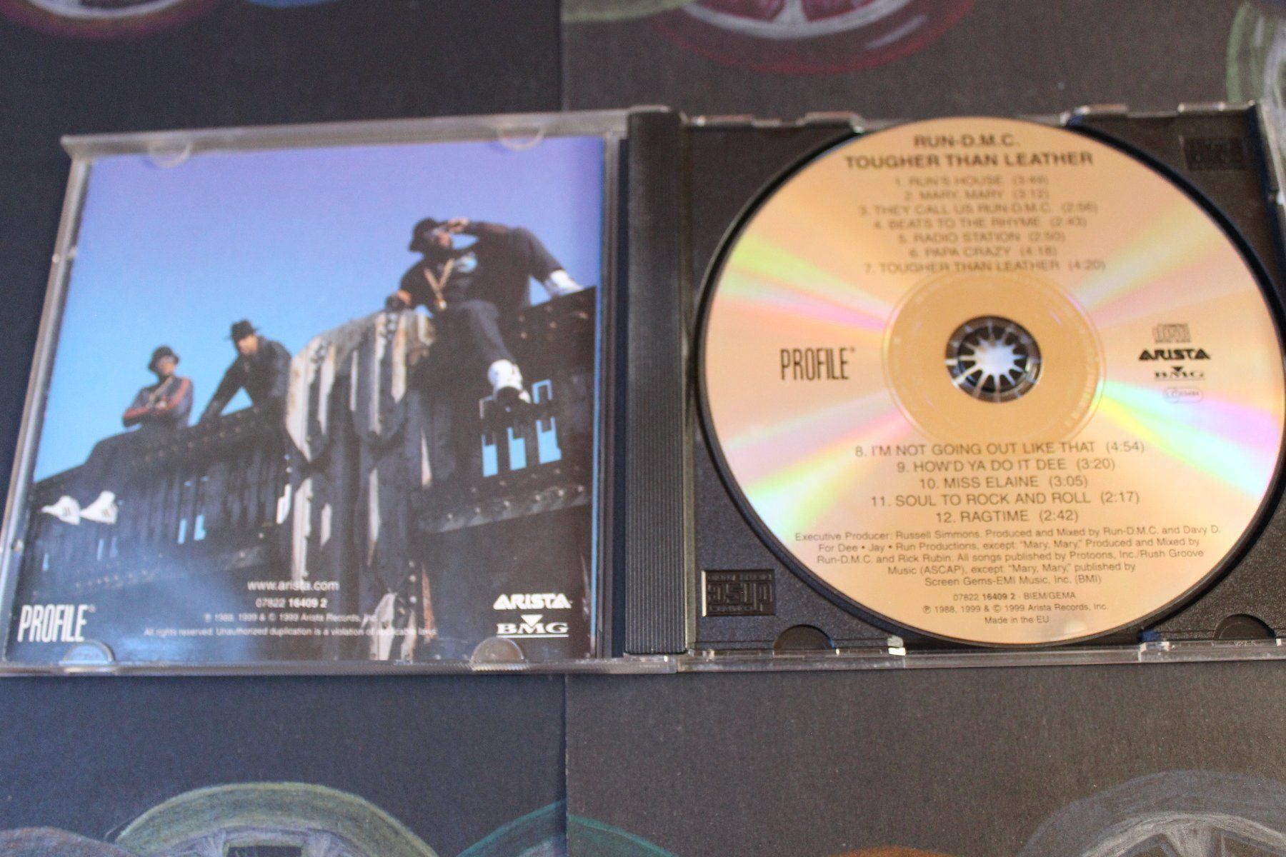 CD: RUN-D.M.C. - TOUGHER THAN LEATHER CD!!!! – Usato da Tübach venduto da JamesStone 3