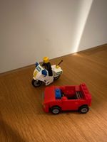 Lego Polizeitöff mit rotem Auto